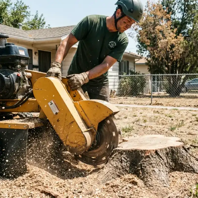 Roseville stump grinding